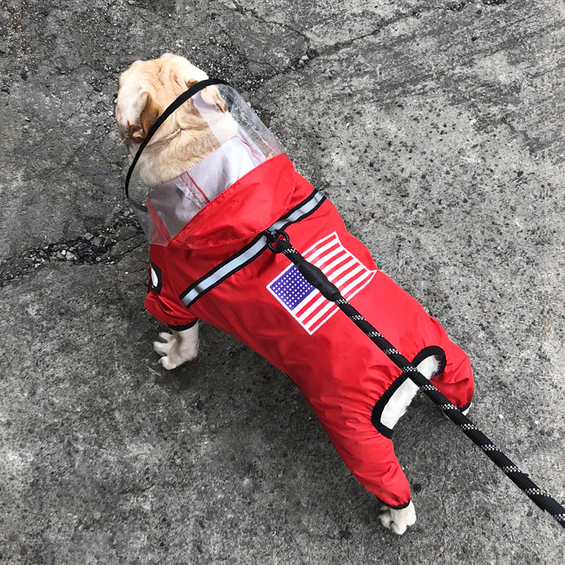 Frenchie Raincoat Jumpsuit