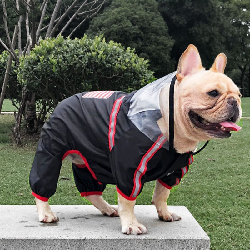 Frenchie Raincoat Jumpsuit