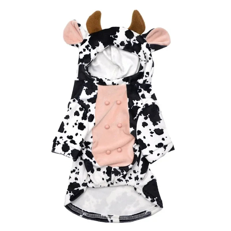 Cow Frenchie Hoodie